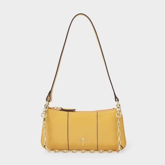 Manu atelier mini pita hobo bag lemon sorbet Brand New w dust bag cute handbag - Picture 5 of 10